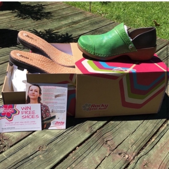 ROCKY NURSING health care shoe sandal slip on clog run walk for miles NEW - Picture 4 of 11